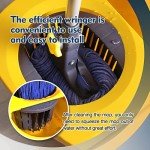 Yocada Portable Mop Bucket with Collapsible Wringer