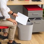 IRIS USA 6 Gallon Trash Can Set - 3 Pack