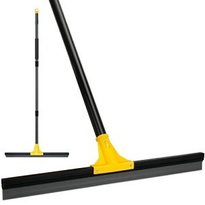 24" Heavy Duty Floor Squeegee with 60" Handle