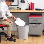 IRIS USA 6 Gallon Trash Can Set - 3 Pack