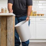 IRIS USA 6 Gallon Trash Can Set - 3 Pack