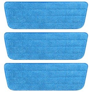 3 Pack Microfiber Mop Pads for Bona Mop