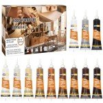 12 Color Wood Repair Kit for Furniture Touch-Ups