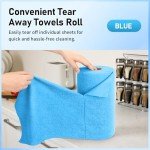 Microfiber Cleaning Cloth Roll - 75 Pack 11.5"x11.5