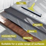 Heavy-Duty 60'' Floor Squeegee with Telescopic Handle