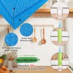 YEEHAW Swedish Dishcloths 10 Pack - Super Absorbent