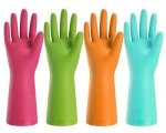Bamllum Reusable Rubber Cleaning Gloves - 4 Pairs