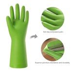 Bamllum Reusable Rubber Cleaning Gloves - 4 Pairs