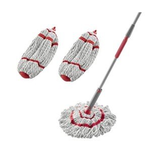 Rubbermaid Microfiber Twist Mop Kit with Refills