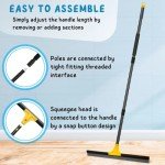 24" Heavy Duty Floor Squeegee with 60" Handle