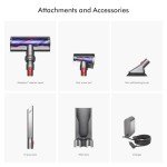 Dyson V8 Plus Cordless Vacuum Cleaner - Silver