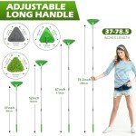 RONSUNG Long Handle Wall and Baseboard Cleaner