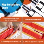 36" Heavy Duty Extendable Dust Mop for Floors