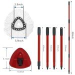 EasyWring Spin Mop Replacement Heads and Handle Set