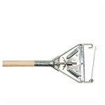 Quick Change Metal Mop Handle - 54" Wood