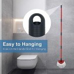 EasyWring Spin Mop Replacement Heads and Handle Set