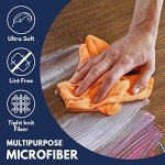 USANOOKS Microfiber Cleaning Cloths - Pack of 8