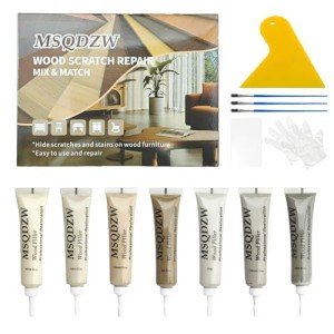 Wood Floor Furniture Scratch Repair Kit - 13 Pieces