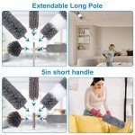 Extendable Microfiber Feather Duster with 100" Pole