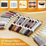Wood Floor Scratch Repair Kit - 40 Sets