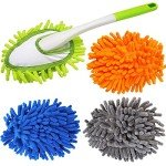 13 Inch Microfiber Duster with 4 Washable Heads