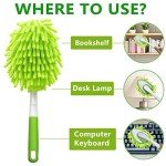 13 Inch Microfiber Duster with 4 Washable Heads