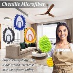 13 Inch Microfiber Duster with 4 Washable Heads