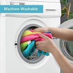 HOMEXCEL Microfiber Cleaning Cloths 12-Pack Assorted