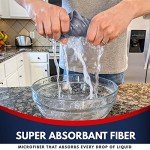 USANOOKS Microfiber Cleaning Cloths - Pack of 8