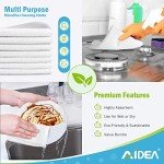 AIDEA Lint-Free Microfiber Cleaning Cloths - 24PK