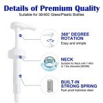4-Pack Leak Proof Gallon Pump Dispenser Set