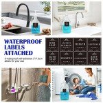 4-Pack Leak Proof Gallon Pump Dispenser Set