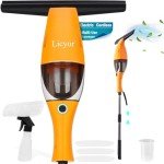 Rechargeable Cordless Window Vacuum Cleaner Set