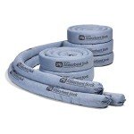 Blue Absorbent Sock for Spill Prevention - 8 Pack