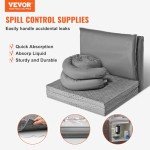 VEVOR Universal Spill Kit with Absorbent Supplies