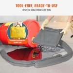 VEVOR Universal Spill Kit with Absorbent Supplies