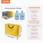VEVOR Universal Spill Kit with Absorbent Supplies