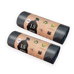 Portable Compostable Toilet Bags, 30 Count