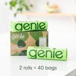 Compost Genie 3.6 Gallon Compostable Bags, 40 Count