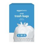 Amazon Basics 4 Gallon Fresh Scent Trash Bags