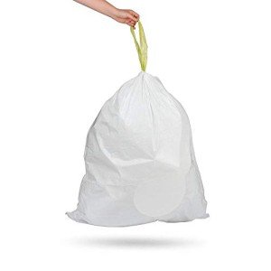 NINESTARS Large White Trash Bags NSTB-21-45