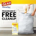 Glad ForceFlex 13 Gallon Trash Bags, 110 Count