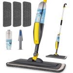 Daily Hardwood Floor Mop with 360° Swivel Head