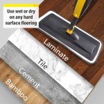 Daily Hardwood Floor Mop with 360° Swivel Head