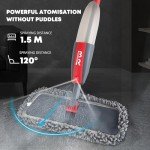 Microfiber Spray Mop with 4 Replacement Heads