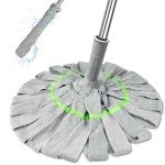 Self-Wringing String Mops for Easy Floor Cleaning