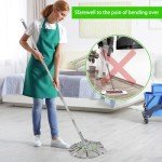 Self-Wringing String Mops for Easy Floor Cleaning