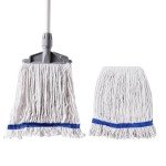 Eyliden Loop-End Wet Mop with 2 Reusable Heads