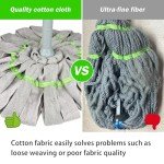 Self-Wringing String Mops for Easy Floor Cleaning