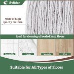 Eyliden Loop-End Wet Mop with 2 Reusable Heads